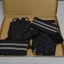 SIMARI Wrist Support Workout Gloves for Men & Women, Weight Lifting Gloves with Padded, Grip, Palm Protection, Gift for Gym Exercise, Cycling, Weightlifting Training, Kayaking, Fitness (Black Gray-S)