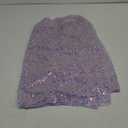 Sequin Iridescent Table Runner 25x120 Inches Purple Table Runners Sparkly Lavender Fabric Mermaid Party Decorations