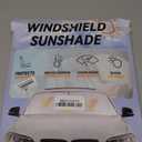 Sun Shade for Mazda 3 Windshield Sunshades for Mazda 3 2014 2019-2024 2025 Hatchback/Sedan Windshield Cover Front Window Shields Protector Sun Visor Blocks UV Rays Car Accessories