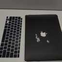 KEROM Compatible with Crocodile MacBook Air 13 inch Case 2021 2020 2019 2018 M1 A2337 A2179 A1932, Textured Elegant Luxury Aligator Skin Snakeskin PU Leather Hard Shell & Keyboard Cover, White