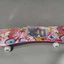 27"x 8" Complete Skateboard for Beginners Youth Teens Kids Boys or Girls with Plastic Deck ABEC 7 Bearings
