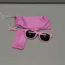 Polarized Baby Sunglasses With Strap - Unbreakable Flexible Infant Sunglasses For Toddlers Newborns 0-24 Months (Barbie Pink)