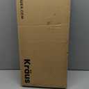 KRAUS Torak Pull Down Kitchen Faucet in Spot-Free Brushed Brass with 2 Function Sprayer, Pre-Attached Water Lines, and Mounting Hardware, KPF-2841SFBB