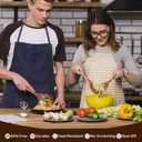 Wooden Spoons for Cooking - 8-Piece Wooden Kitchen Utensil Set made of Natural Solid Wood Material-Includes Spoons,Spatulas,Ladles,Mixing Spoon and Utensil Holder,Valentine's Day Gifts