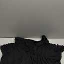 Women's Plus Size Fishtail Knitted Skirt High Waisted Ruched Long Skirts (4X-Large Plus, Black)