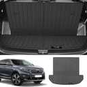 Custom for 2016-2020 Kia Sorento 7 Seat Cargo Mats Trunk Liner with 3rd Rear Seat Backrest Mats All Weather TPE Protection Mat Accessories (for 2016-2020 Kia Sorento)