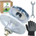 Pre-Greased 1001046 Spindle Assembly with 92851MA Pulley Replaces Murray 492574ma Spindle Assembly, 092574, 94129MA, 092851MA for Murray 40 Inch Cut Lawn Tractors