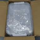 CraftGenes Craft Organizers and Storage, 10QT 4-Layer Durable Sewing Organizer for Sewing Supplies with 2 Removable Trays, DIY Kit Container for Seasonal Decor, Tool, Scrapbook and Art Supplies (White)