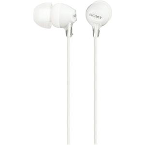 Sony MDREX15LP In-Ear Earbud Headphones, White