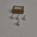 4-Pack GU10 to E26/E27 Lamp Holder Base Heat Resistant Material LED Light Converter Adapter Bulb Holder Accessory (White)