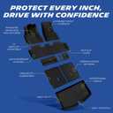 Michelin Vehicle Mat for 2020-2025 Tesla Model Y 7 Seat (7 Piece)