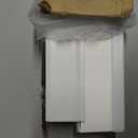 SUNOFF Cordless No Drill Light Filter Cellular Shades, 53" W x 48" H, White