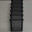 Bed Risers 3 Inch Heavy Duty Bed Elevators, Set of 6 Lifts Up 3,000 lbs Furniture Riser for Sofa and Table, Black