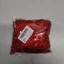 Sequin Tassel Skirt, Women Sparkly Fringe Belly Dance Hip Scarf for Rave Party Festival, Red 