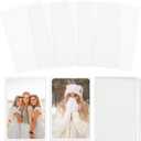 2 x 400 Pack Photocard Sleeves 58x89mm Clear Card Protectors