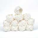 Napkin Rings Set of 12 - Elegant Napkin Holder for Cloth Napkins for Dining Table | Boho Home Decor for Easter, Holiday, Christmas, Everyday Dinner Party