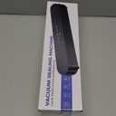 Food Vacuum Sealer Machine, 75kPa Compact Vacuum Sealer for Food, 4-in-1 Food Sealer with Digital Timer, Moist/ Dry, Pulse, Seal Modes, Includes 20 Vacuum Bags, Perfect for Freezer Storage, Black