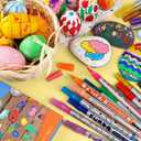 Funto Acrylic Paint Pens for Rock Painting, Fabric, Wood, Canvas, Metal, Ceramic, Glass, 24 Colors Paint Marker Set, Non-Toxic, Quick Drying