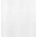 Barossa Design Frosted Stall Shower Curtain Liner with 3 Magnets - 36" x 72", Waterproof PEVA Shower Liner for Small Bathroom Stall, PVC Free, Metal Grommets - Frost, 36X72