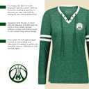 Holloway NBA Women's Monterey Long Sleeve Tee  Athletic Shirt, Ideal for Sports & Casual Wear (Large, Multi)