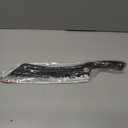 XYJ 12 Inch Long BBQ Knife Set Full Tang Brisket Turkey Meat Chopping Slicing Knife Razor Sharp Stainless Steel Blade Non-stick Effort Saving Finger Control Chef Knives With Whetstone