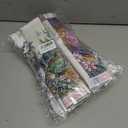 2 x JJBSWYMT 6 Pack Special Shape Diamond Painting Kits for Adults Beginners, 5D Animals Diamond Art Kits,DIY Diamond Dots with Diamond Gem Art and Crafts, Home Wall Decor 12 x12 Inch (YX-01-1)