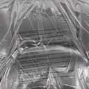 COLAMY Executive Office Ergonomic Chair with Thick Bonded Leather, 300lbs Capacity Big and Tall High Back Desk Chair with Flip-up Armrests, Adjustable Height and Tilt for Working, Study, Gaming,2PC (287-black)