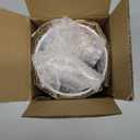 TOBUSA Cordless Table Lamp, Rechargeable 6000mAh Battery Operated Bedside Lamp, Portable Touch LED Desk Lamp Dimmable, Wireless Lamp with Wood-Grain Base, Modern Night Light for Bedroom, Bulb Included (1-Pack)