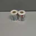 2 x CAKKVDE 500 PCS Christmas Gift Tags Christmas Santa Claus Stickers Self Adhesive Cartoon Christmas Tag Christmas Festival Holiday DecorNew