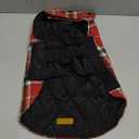 Kuoser Waterproof Dog Coat, Reversible Dog Jacket for Medium Dogs, Adjustable Durable Doggie Winter Coat Warm Puppy Cold Weather Apparel from Small to Large Breed, Bright Red M (Medium (Pack of 1))