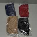 JenPen 4 Pcs Soft Chemo Cancer Hats for Women Breathable Bamboo Baseball Cap Slouch Viscose Hat for Hair Loss Cancer Headwear (Khaki,red,navy Blue,black)