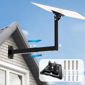 Starlink Gen 3 Mount, Adjustable Heavy Duty Wall/Roof/Pole Mounting Kit, Compatible with V3 Starlink Standard Dish, Includes Gen 3 Pipe Adapter