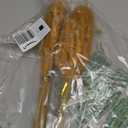 Uieke 120 Pcs Natural Bunny Tails Dried Flowers, 17 Dried Lagurus Ovatus, Orange Fall Dried Flowers for Fall Floral Arrangements Wedding Centerpieces Home Baby Shower Party Decorations