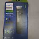 Philips Norelco Series 3000 Multigroom All-in-One Men's Rechargeable Electric Trimmer with 13 Attachments