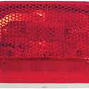 Peterson Manufacturing Perterson Peterson PM V108WR Red Oval Clearance Marker Lights
