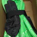 Kinetic Recovery Tow Rope 5/8" x 20ft, 38000lbs Snatch Strap,Heavy Duty Stretch Nylon Towing Ropes with 2pcs Soft Shackles for Offroad Vehicle,Jeep, SUV, ATV, UTV