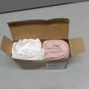 2-Pack Baby Bassinet Sheets Girl, Boy - 33x17 Viscose Derived from Bamboo Bedside Mattress Fitted Bassinet Sheets, Compatible with Halo Bassinest Swivel Sleeper, Baby Delight, Graco (Rose)