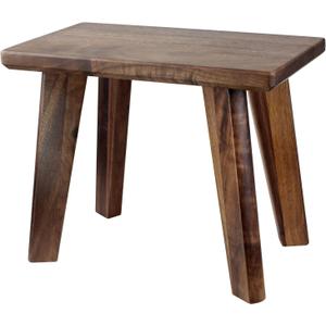 Wooden Step Stool Walnut Wood Portable Foot Stool Assembled for Adult in Kitchen Garden Living Room Bathroom Classroom Easy Use (1, Large) Wooden Step Stool Walnut Wood Portable Foot Stool Assembled for Adult in Kitchen Garden Living Room Bathroom Classroom Easy Use (1, Large)