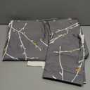 Bedsure Duvet Cover Twin Size - Reversible Botanical Duvet Cover Set with Zipper Closure, 2 Pieces Grey Bedding Set with 8 Corner Ties and 1 Pillow Sham 20"x26" (03 - Grey/Ivory (No Comforter))