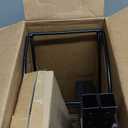 TomCare Garden Hose Holder 4 Spikes Garden Hose Reel Hose Stand Upgraded Water Hose Storage with Tool Hooks Garden Hose Hanger Organizer Holds 160ft Hoses for Outside Yard Lawn, Black