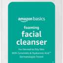 Amazon Basics Foaming Facial Cleanser with Ceramides & Hyaluronic Acid, Fragrance-Free, 12 Fl Oz, Pack of 1