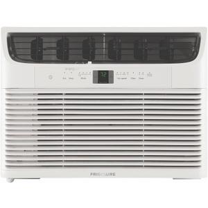 Frigidaire 10,000 BTU Window Air Conditioner with Remote Control, Cools Up to 450 Sq. Ft., Quiet Operation, Eco Mode, 3 Fan Speeds, Auto Restart, White