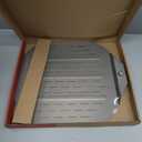 Chef Pomodoro Aluminum Metal Pizza Peel with Foldable Wood Handle for Easy Storage, Pizza Spatula, Gourmet Luxury Pizza Paddle for Baking Homemade Pizza Bread (16 inch)