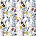 Timeet Peel and Stick Wallpaper Floral Wallpaper 17.3" x 200" Boho Vintage Flower Wall Paper Self Adhesive Removable Contact Paper Vinyl for Bedroom Cabinet Shelf Decor
