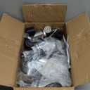 4 Inch Prep Table Casters Set of 4 for Commercial Kitchen Prep Tables, Expanding Stem Caster Wheels for Table Legs All with Brake Fit 1-1/2" and 1-5/8" Inner Diameter Leg Tube Adapter Caster