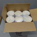 Clawsoff 300 Pack Paper Cups 8 oz, Disposable Hot/Cold Beverage Drinking Cups, 8 OZ Paper Coffee Cups, Navy Floral Coffee Cups for Party, Picnic, Travel, and Events