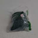 LookbookStore Women's High Waisted Rolled Hem Distressed Jeans Ripped Denim Shorts M Verdant Green