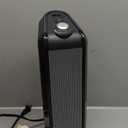 Lasko CT14650 Small Portable 1500W Oscillating Electric Ceramic Space Heater with Manual Thermostat and Overheat Safety Protection for Indoor Home Use (15.7 inches (Pack of 1))