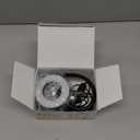 LED Desk Lamp with Clamp for Video Conference Lighting, USB Light for Laptop Zoom Meeting, Clip on LED Ring Light for Computer Webcam Lighting Dimmable Black