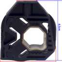 runmade Upper & Lower Radiator Support Mount Rubber Set Compatible with VW Passat Jetta Golf GTI Tiguan Beelte Audi TT A3